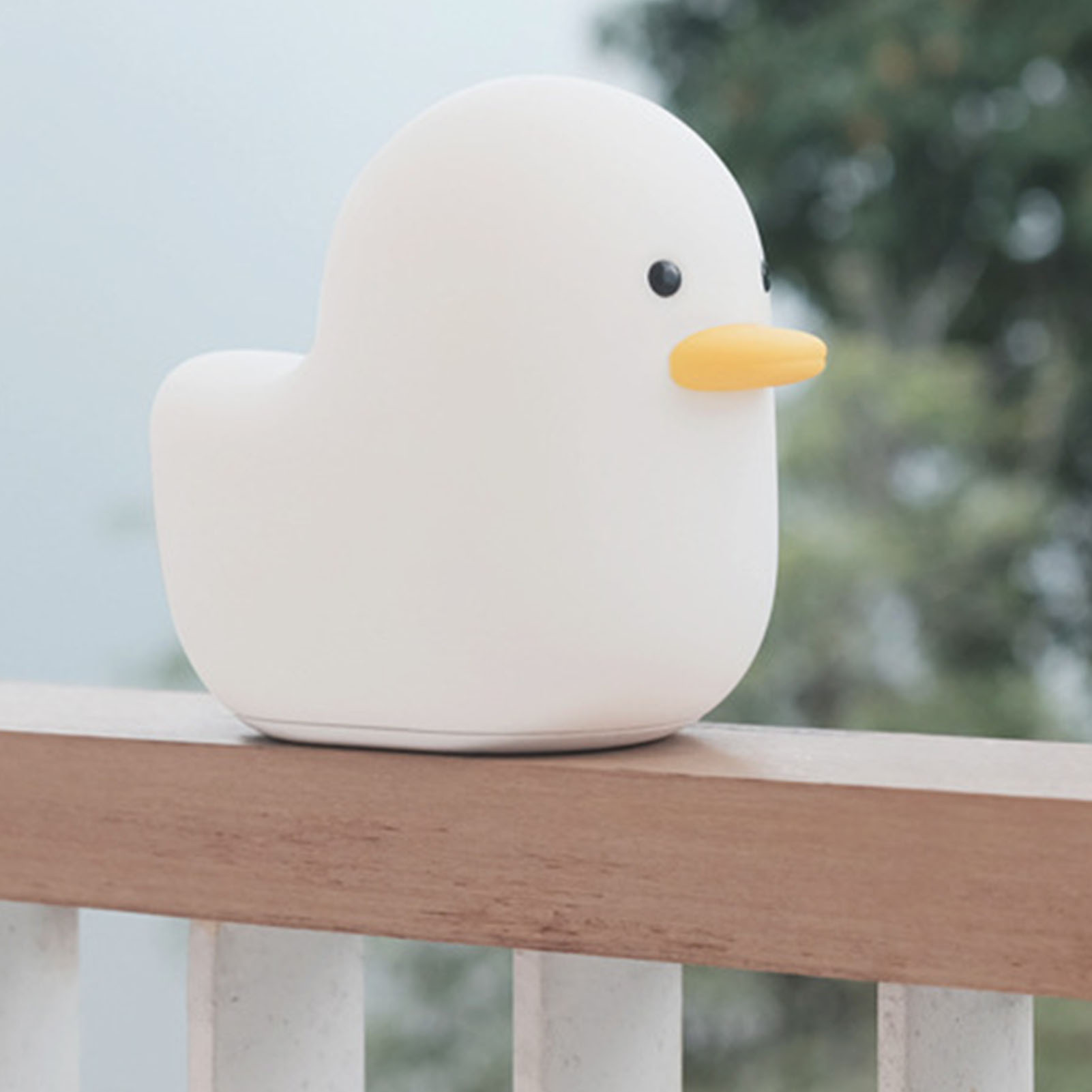Kreative Silikon-enten-nachtlampe Für Kinder, Smarte Led-bettlampe, Ideales Geschenk