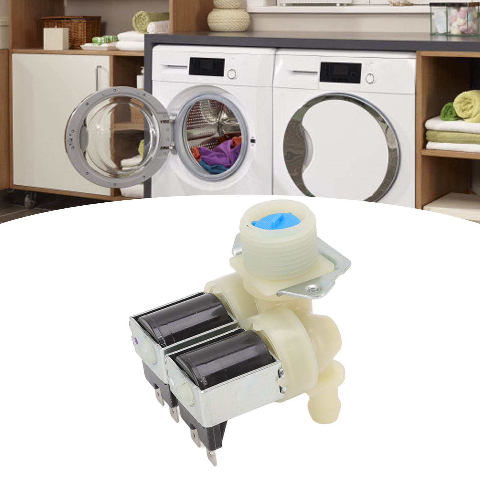 Kompatibel Mit Samsung Frontlader-waschmaschinen, Fps180a 220-240v Doppeleinlass-magnetventil
