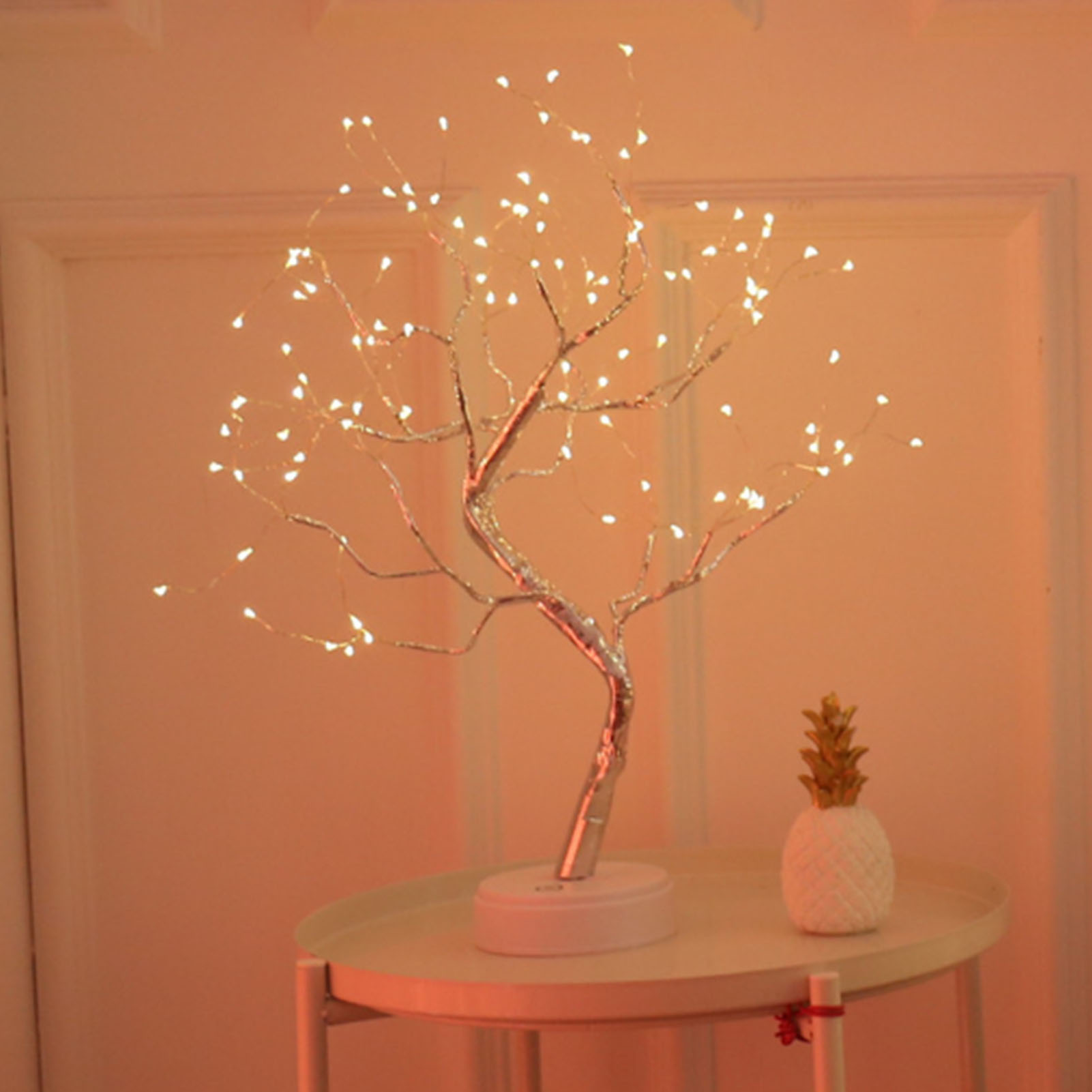 Warmes Licht, 108 Lampen, Blendende Lichter
