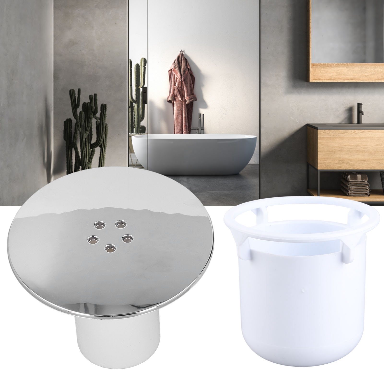 Sanitärinstallationen Und Badezimmer-bodenabläufe, Duschkabinen Aus Kunststoff Und Bodenabläufe