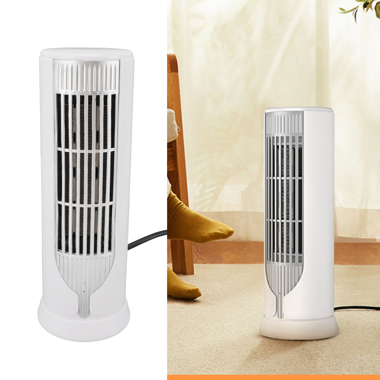 Kleiner Ptc-elektroheizkörper Für Zuhause, Leiser Warmluftventilator Fürs Büro, Heizgerät, Europäischer Standard 220 V