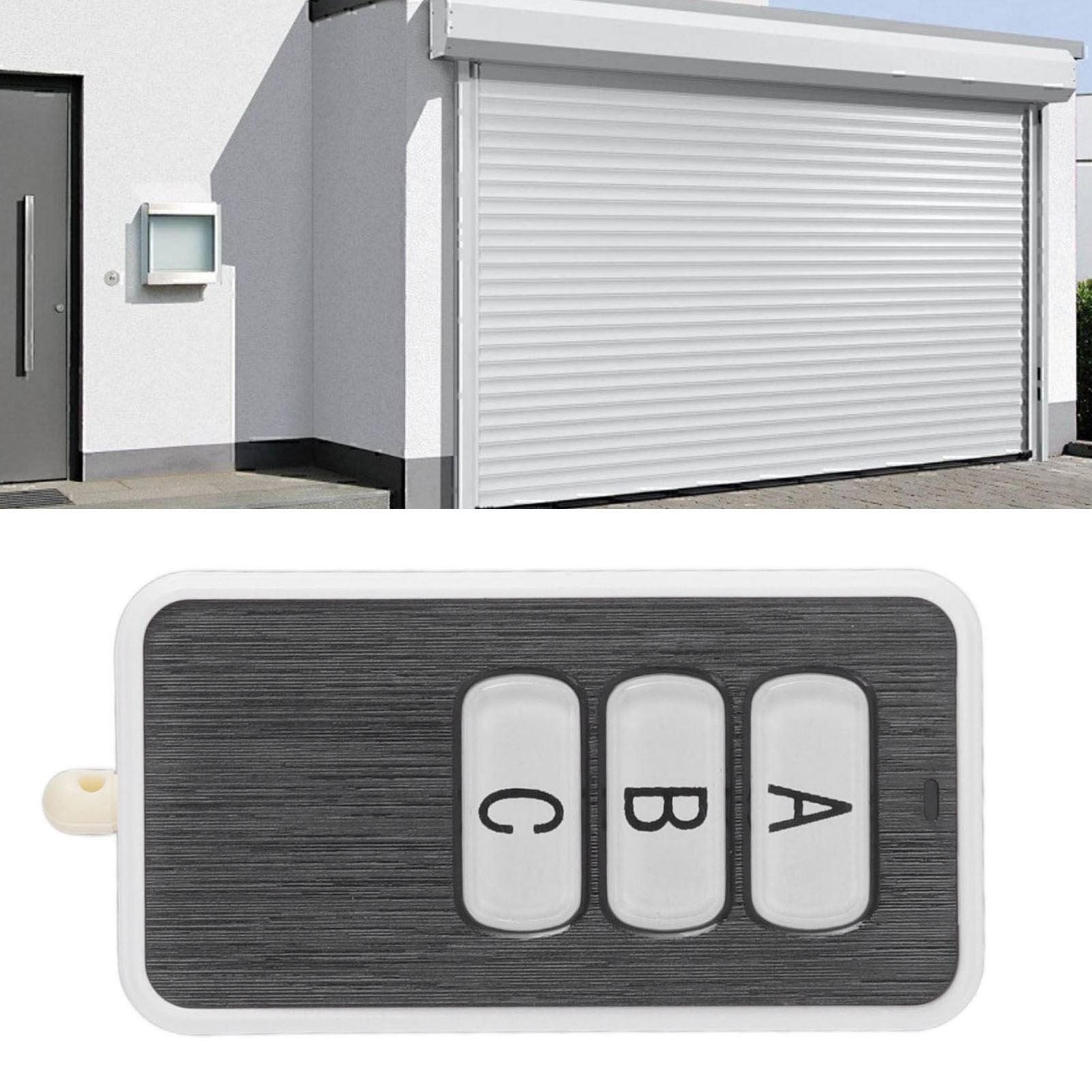 315 Mhz Funkfrequenzschalter, Drei-tasten-diebstahlsicherungsschalter Für Elektrofahrzeuge, Automatische Türfernbedienung, Inklusive Integrierter Batterie.
