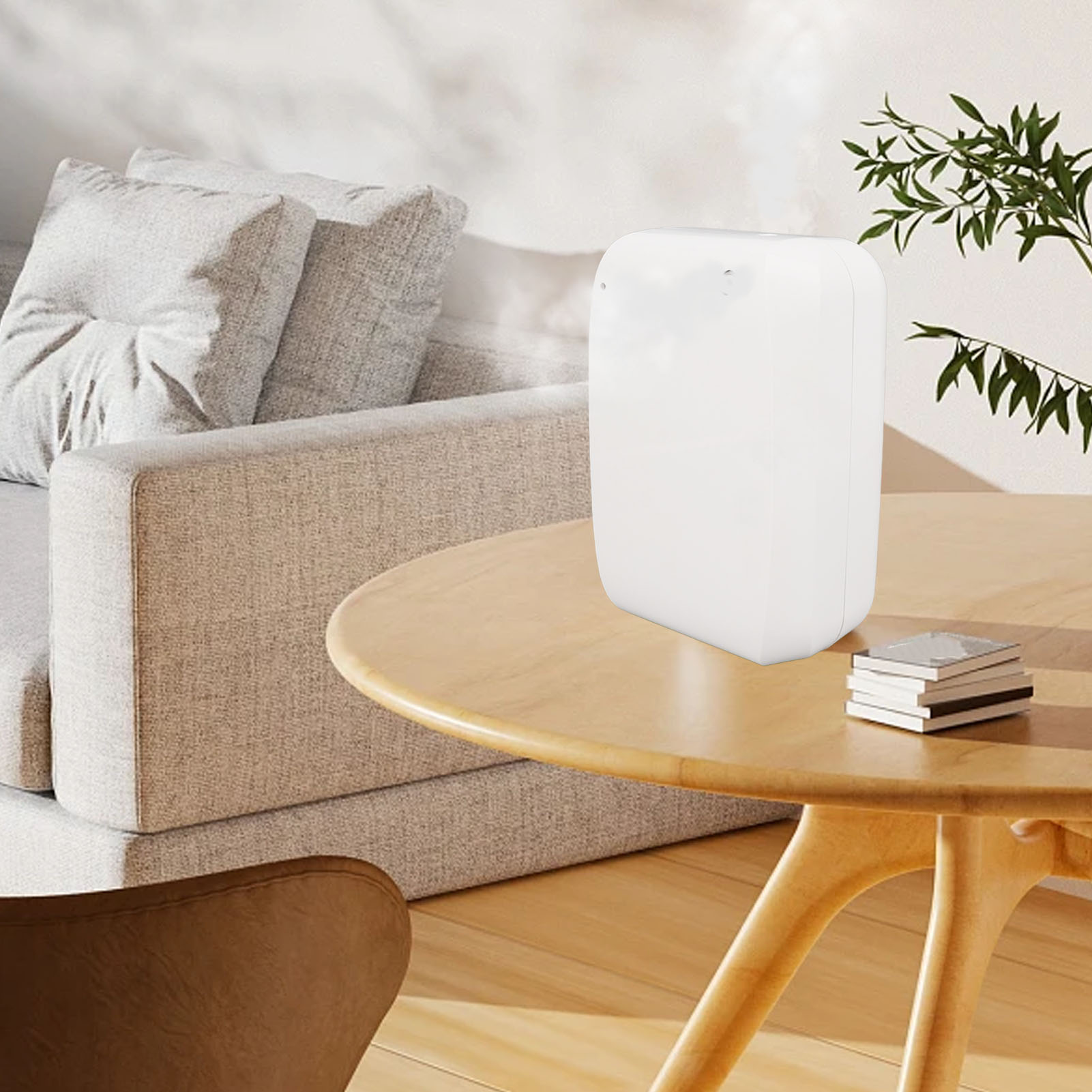 250 Ml Wand-duftdiffusor Mit Bluetooth-app, Intelligenter Verdampfungspumpe, Ideal Für Sauna Und Spa, 100-240 V, Entspricht Den Europäischen Normen.