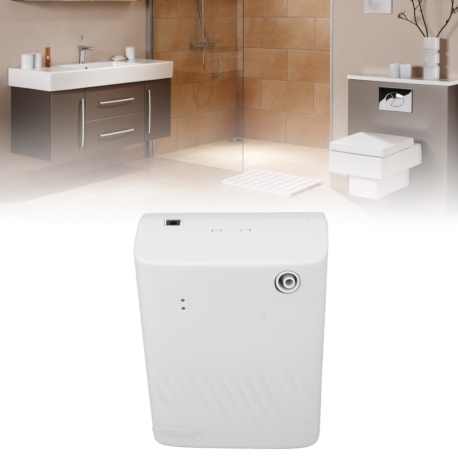 Duftdiffusor Für Ätherische Öle, Aromatherapiegerät, Raumduftdiffusor, Weiß, Europäischer Standard 100–240 V