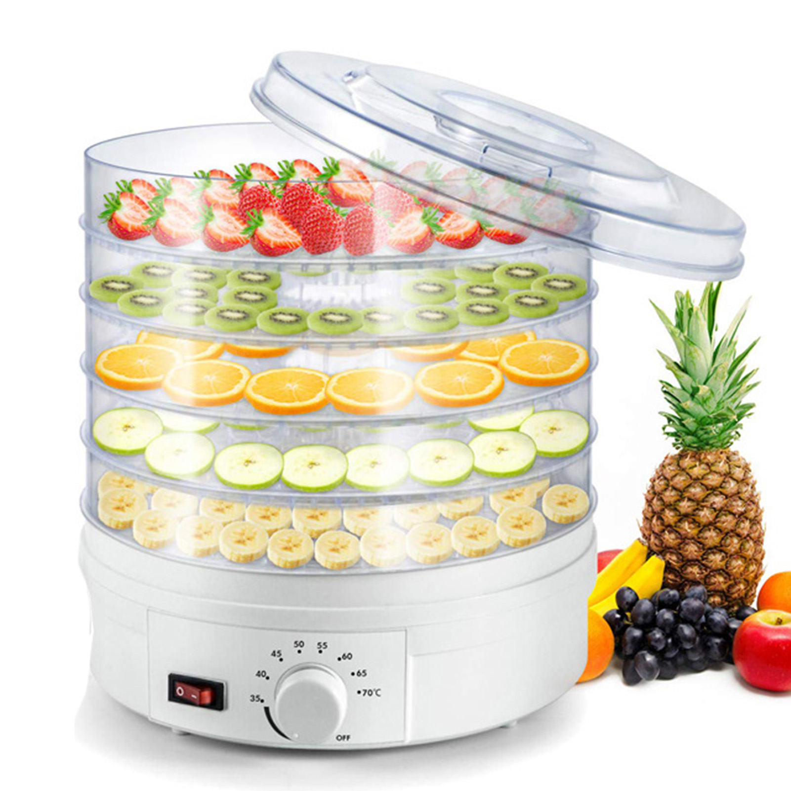 Dörrgerät Für Obst Und Gemüse, Lebensmitteltrockner, Dörrgerät Für Trockenfleisch, Dörrgerät Für Tierfutter, Lufttrockner, Harztrockner