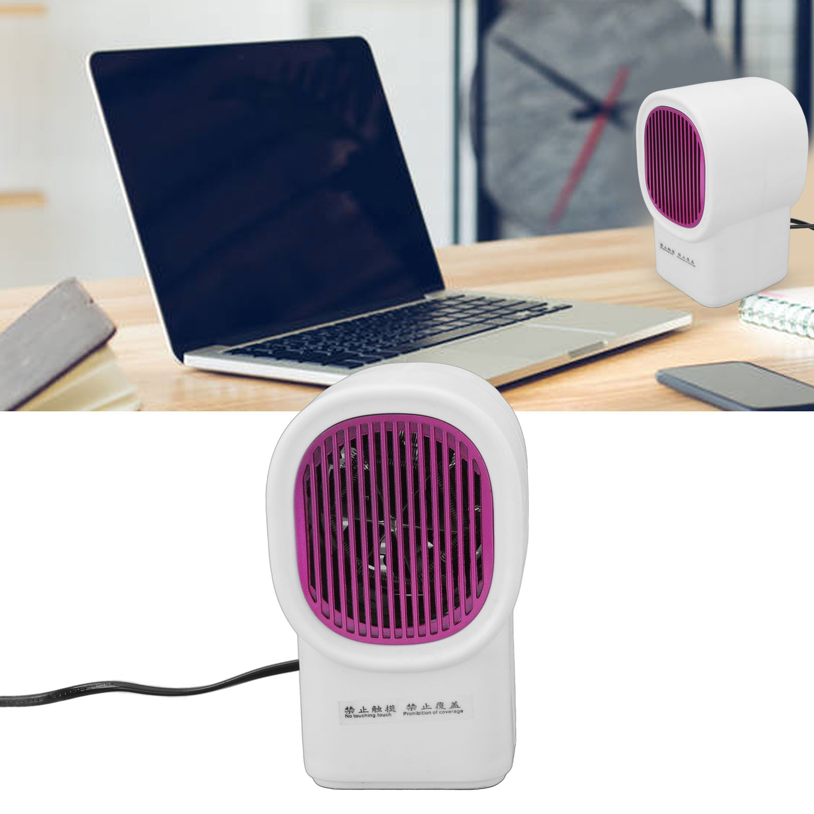 Schnellheizende Schreibtisch-/standheizung/ventilator, Weiß