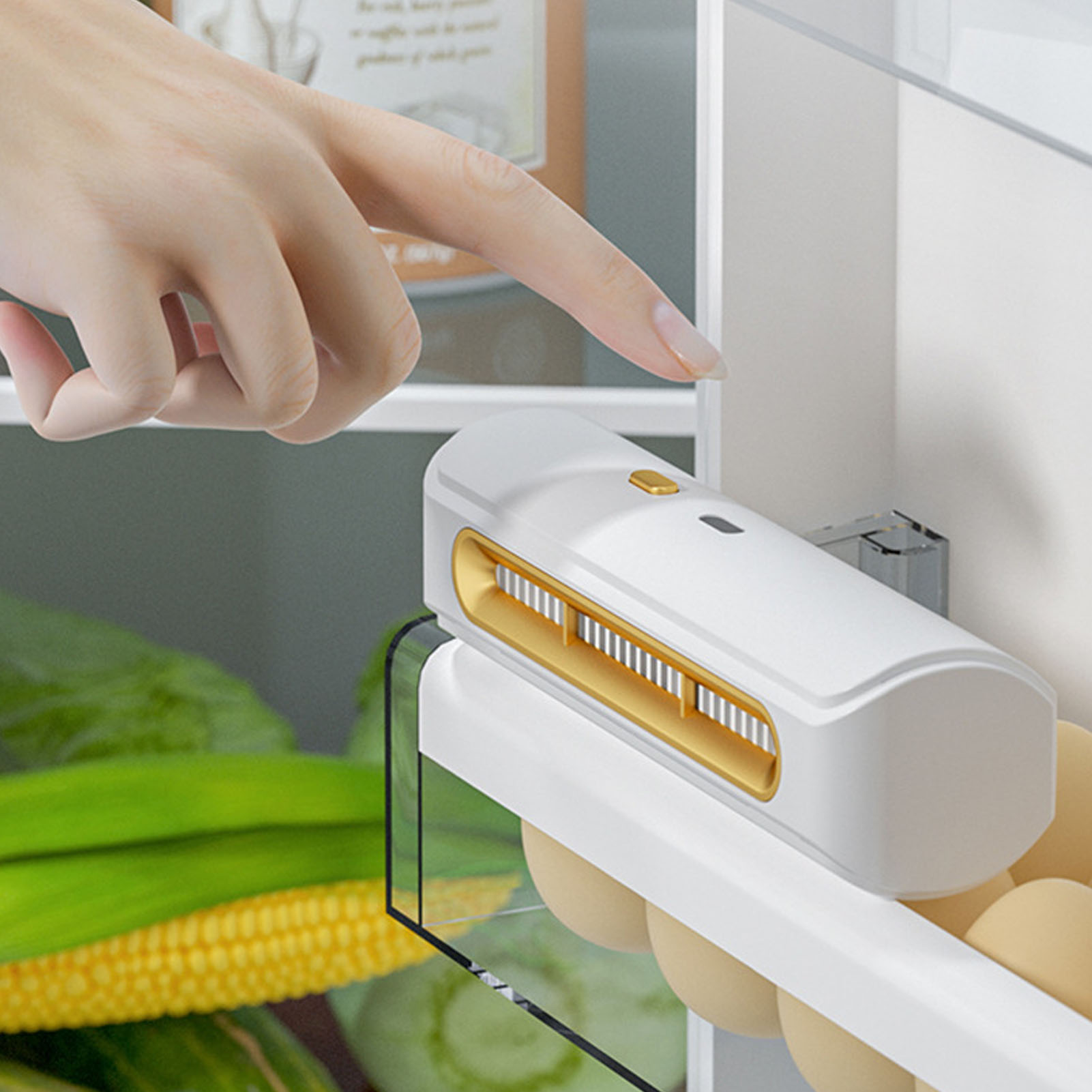 Kühlschrank-geruchsneutralisator Mit Zweistufiger Geruchsbeseitigung Und Einstellbarem Intelligentem Geruchsneutralisator Für Verschiedene Anwendungsbereiche