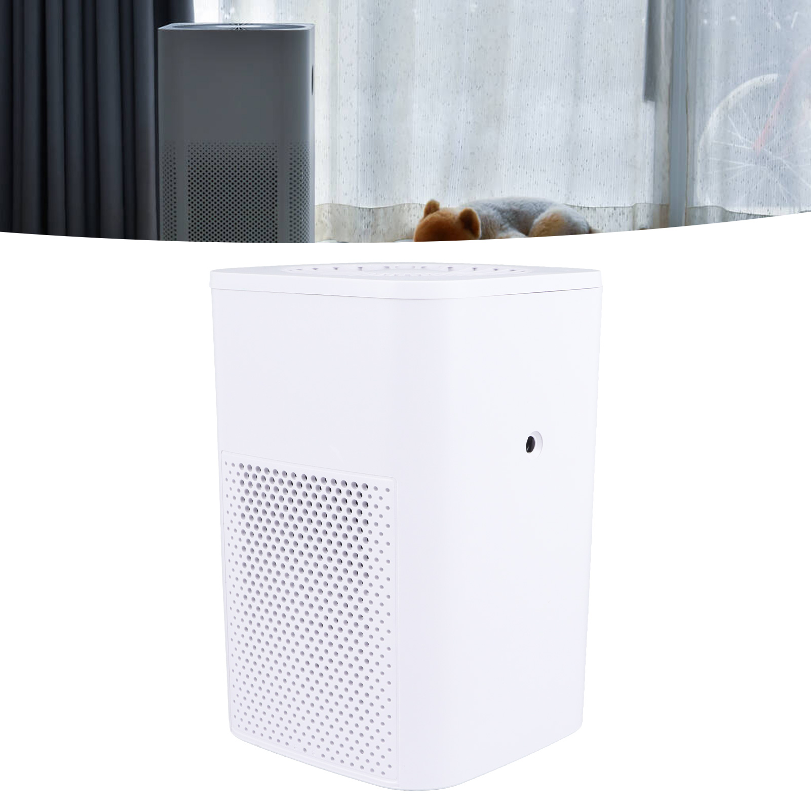 Luftreiniger Für Zuhause, Luftreiniger Für Innenräume, Beseitigt Formaldehyd, Passivrauch Und Gerüche, Kleines Modell, O2-luftreiniger + Filter.
