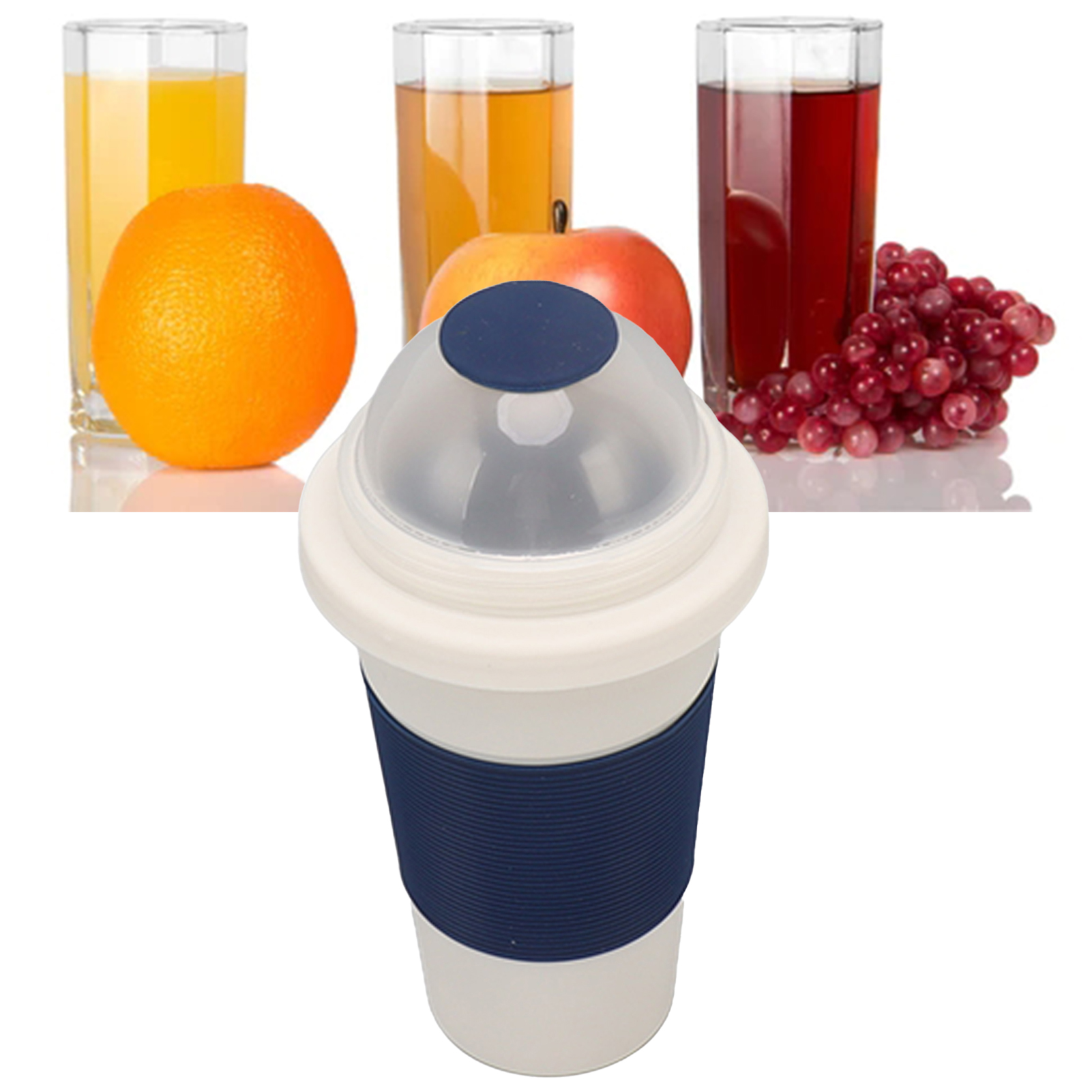 Kein Stromanschluss Erforderlich, Schnellkühlender Becher, Smoothie-becher Für Zu Hause, Ermöglicht Das Mixen Bis Zur Eisbildung, Becher Zum Einfrieren Eigener Säfte Und Getränke, Smoothie-becher.
