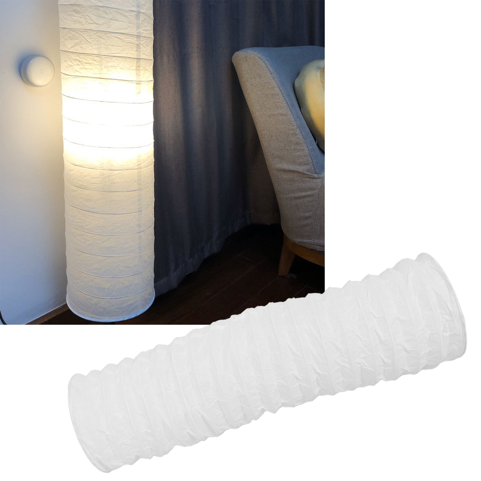 Lampenschirm Aus Xuan-papier Für Stehlampen, Ideal Für Wohn- Und Schlafzimmer, Gemütliches Led-lampenzubehör Aus Papier