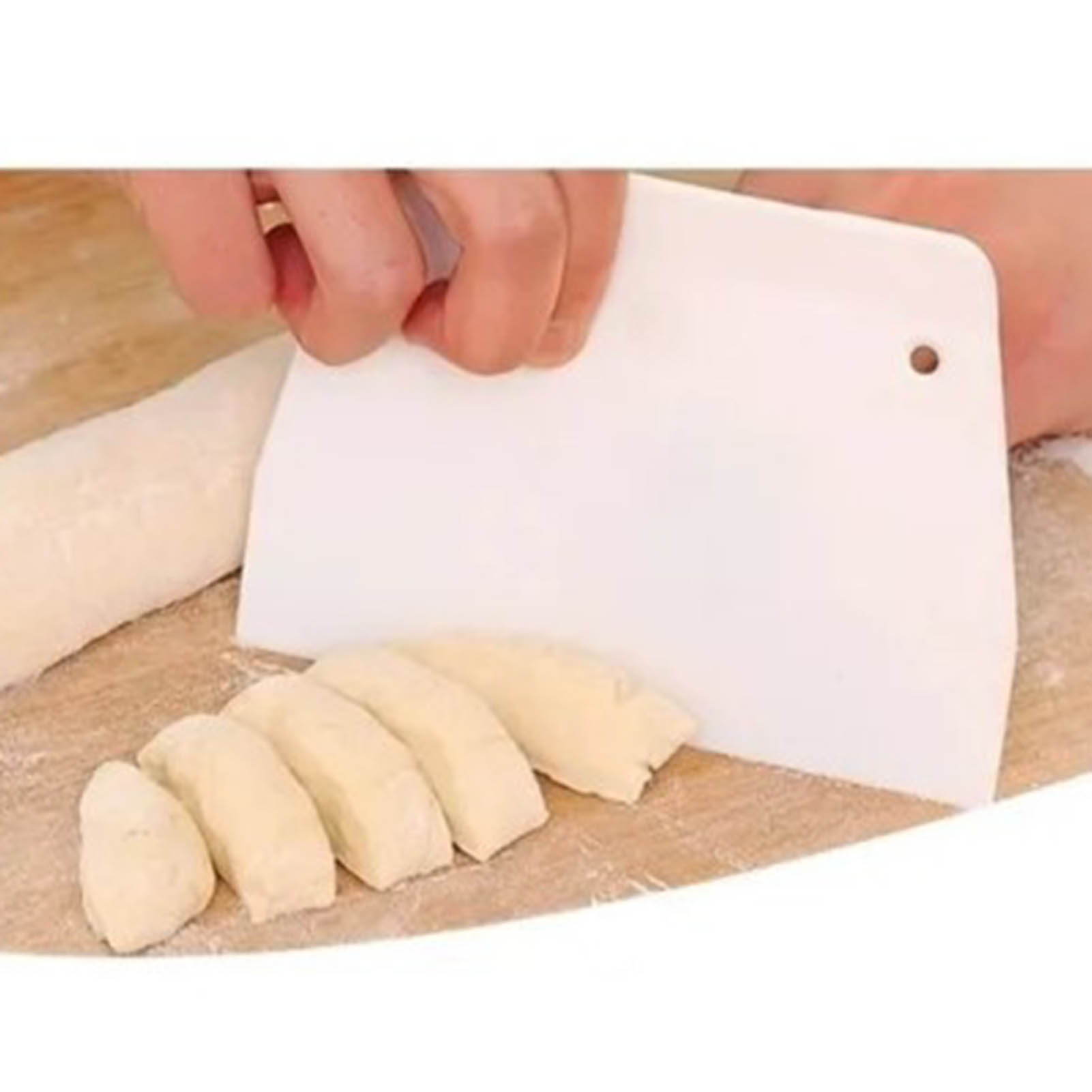 Trapezförmiger Flachschaber Und Gebäckwerkzeuge Zum Ausstechen Von Teig, Butterschaber Für Kuchen, Trapezförmiger Flachschaber, Große Größe, Einzeln Verpackt.