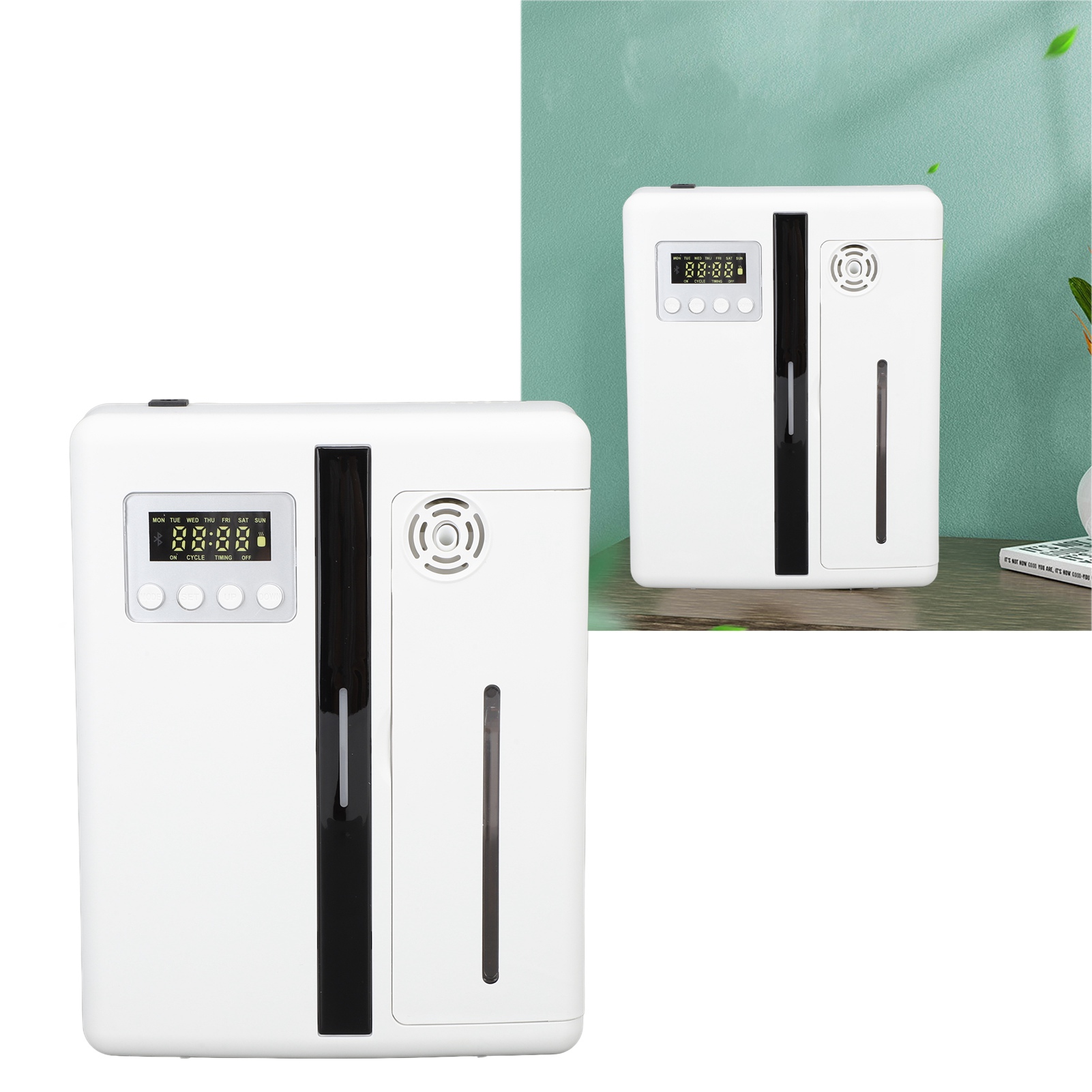 Weißer Diffusor Für Hotels, Duftspender, Parfümmaschine Für Bars, Automatischer Parfümverdampfer Für Karaoke, Raumduftdiffusor, Ätherischer Öldiffusor, Europäischer Standard 100–240 V
