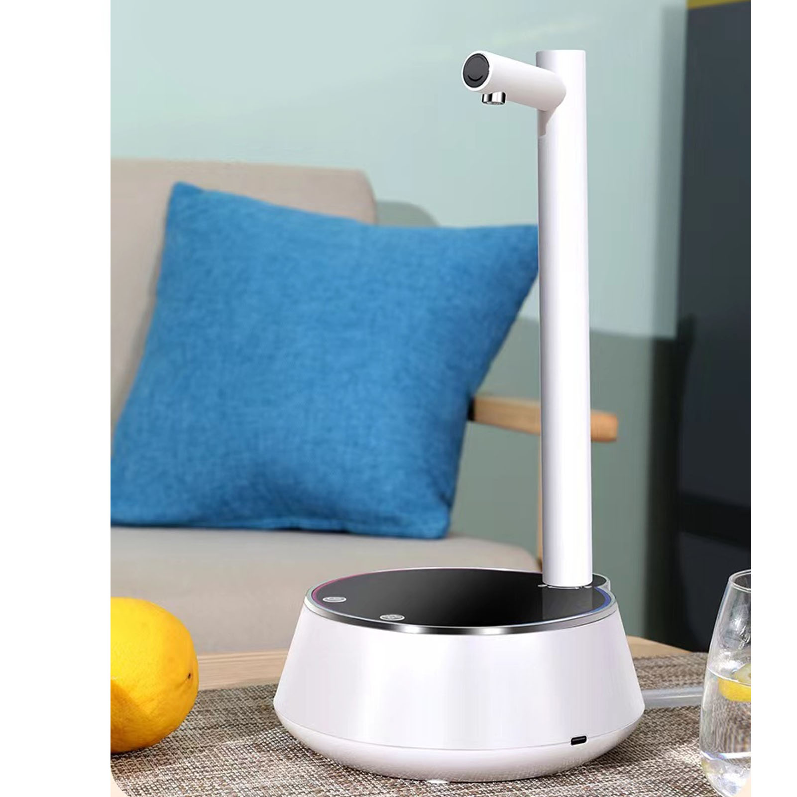 Intelligenter Tischwasserspender Mit 5 Geschwindigkeitsstufen, Verstellbarer Spender, Für Wasserflaschen, Für Den Einsatz Zu Hause (flaschen Und Tisch), Vollautomatisch