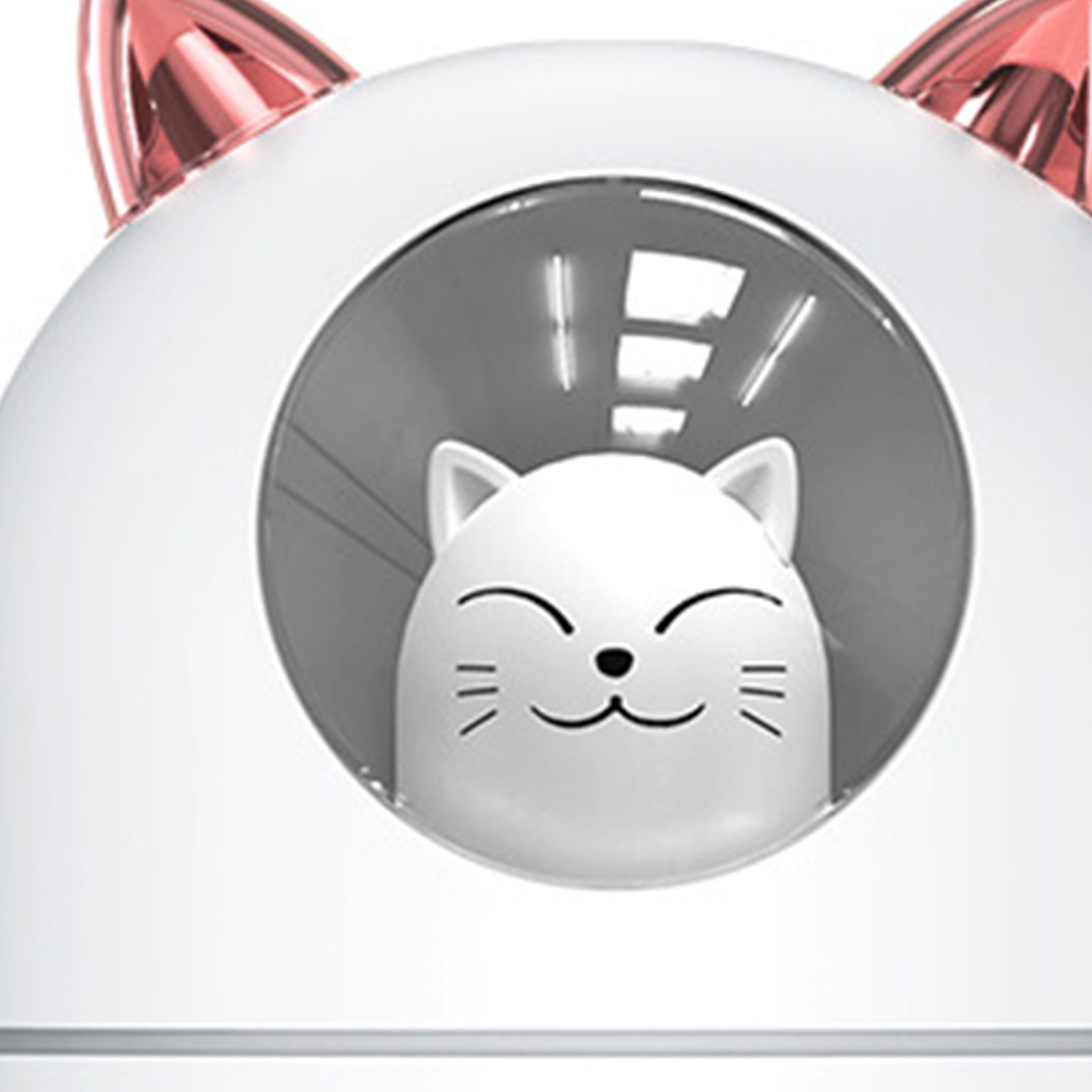Tragbarer Usb-luftbefeuchter Für Haustiere, Leises Mini-geschenk Mit Nachtlicht Und Ätherischem Öl-diffusor, Ideal Für Zuhause Oder Schlafzimmer (weiß).