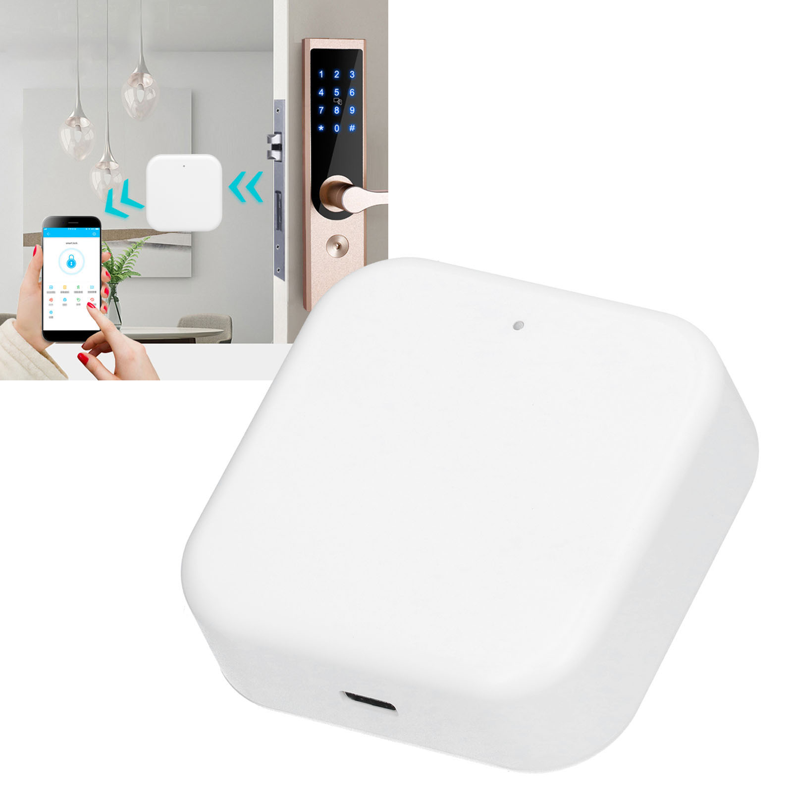 Ttlock Smart Lock Gateway G2 Fingerabdruck-verriegelungstechnologie