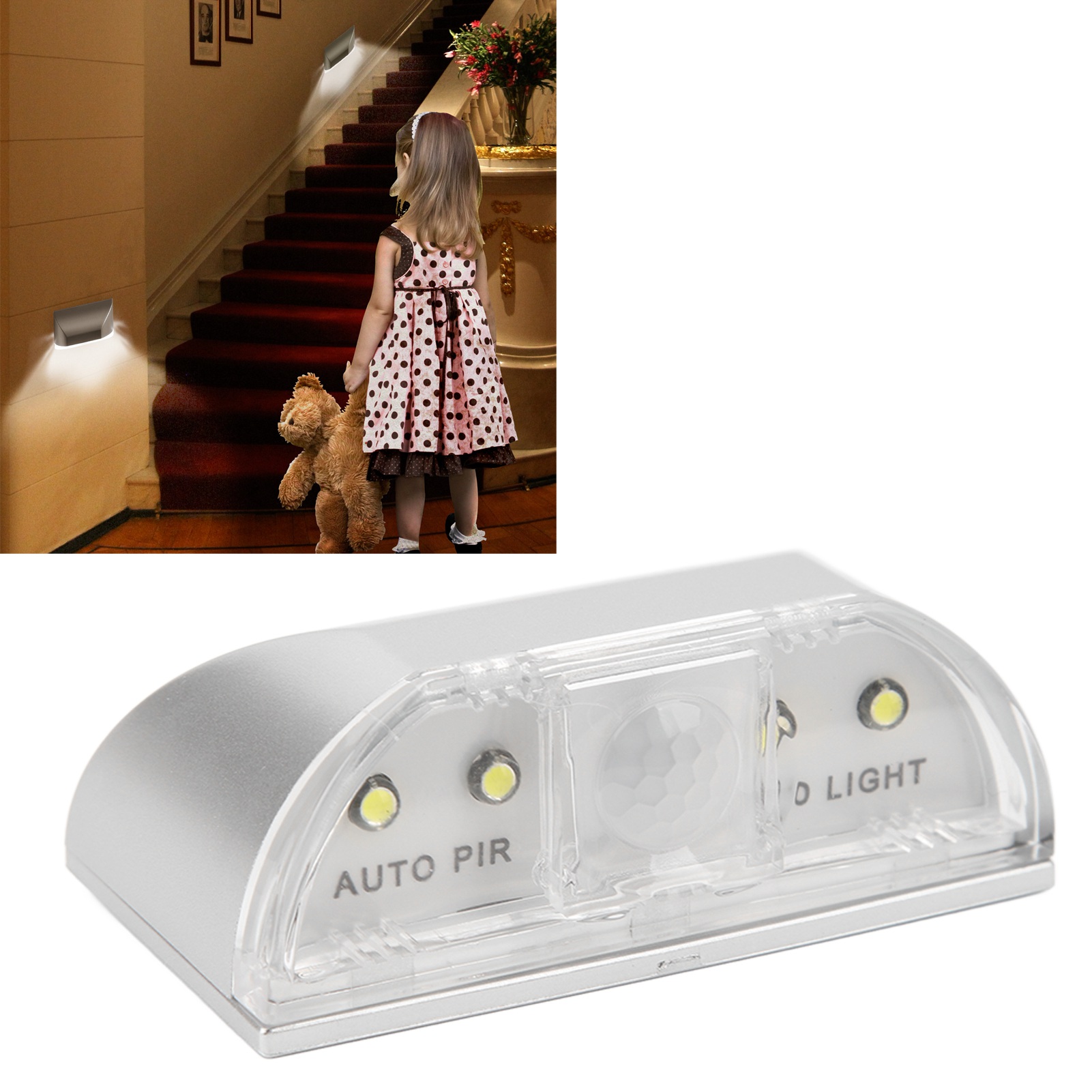 Intelligente Led-beleuchtung Für Türschlösser, Infrarot-bewegungsmelder, Toilettenbeleuchtung, Schrankbeleuchtung