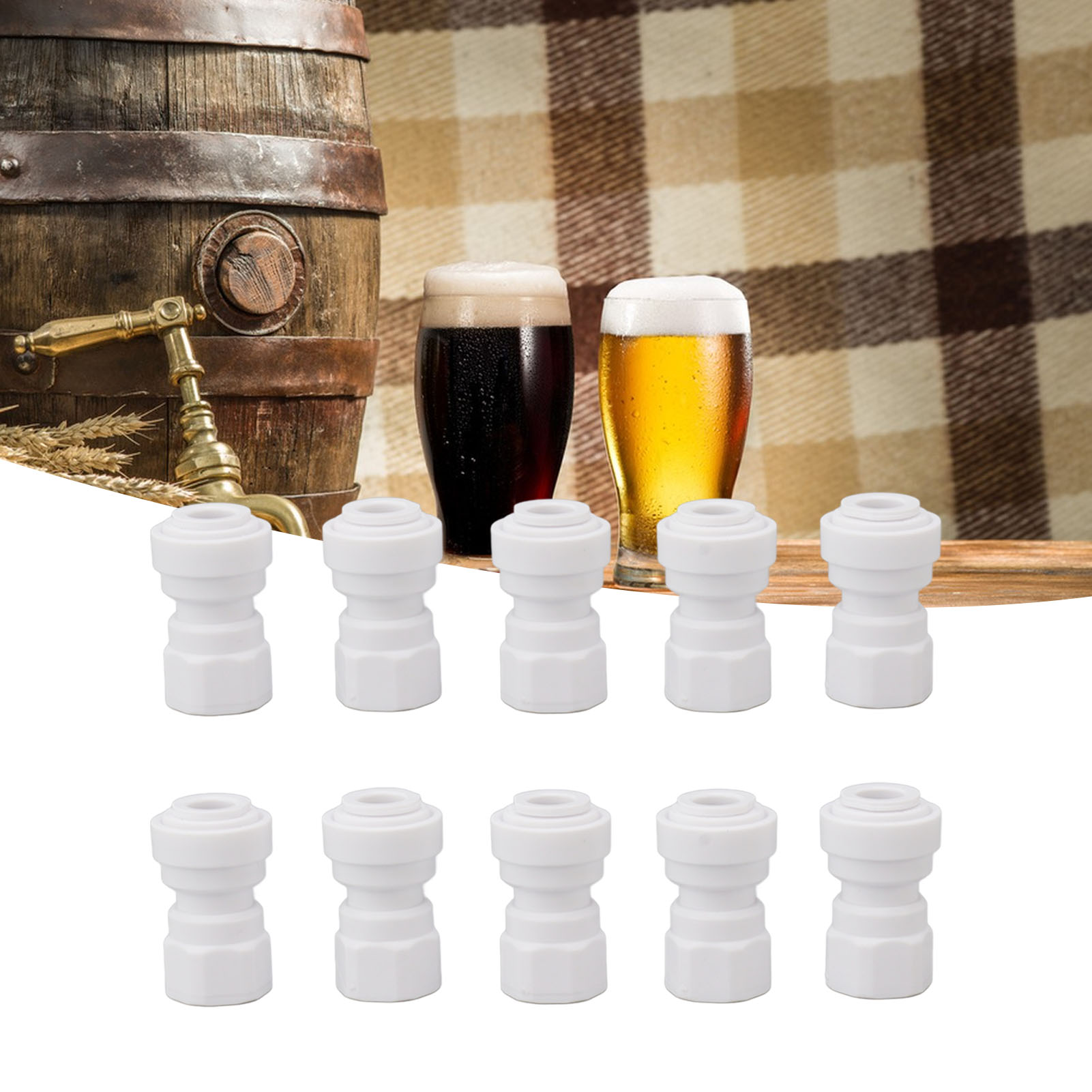 Schnellkupplung Aus Kunststoff Für 3-punkt-schlauch, Für Die Craft-beer-brauerei