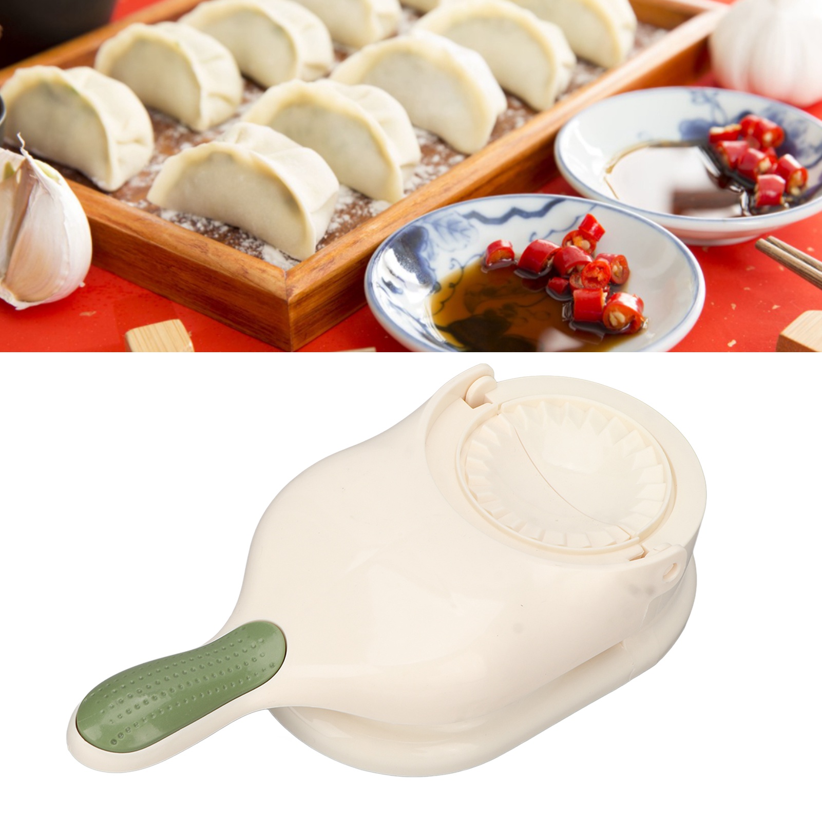 Ravioli-former Für Faule, Ravioli-teigroller, Nudelpresse, Dampfbrötchenformer, Raviolipresse Für Küche Und Haushalt, Weiß