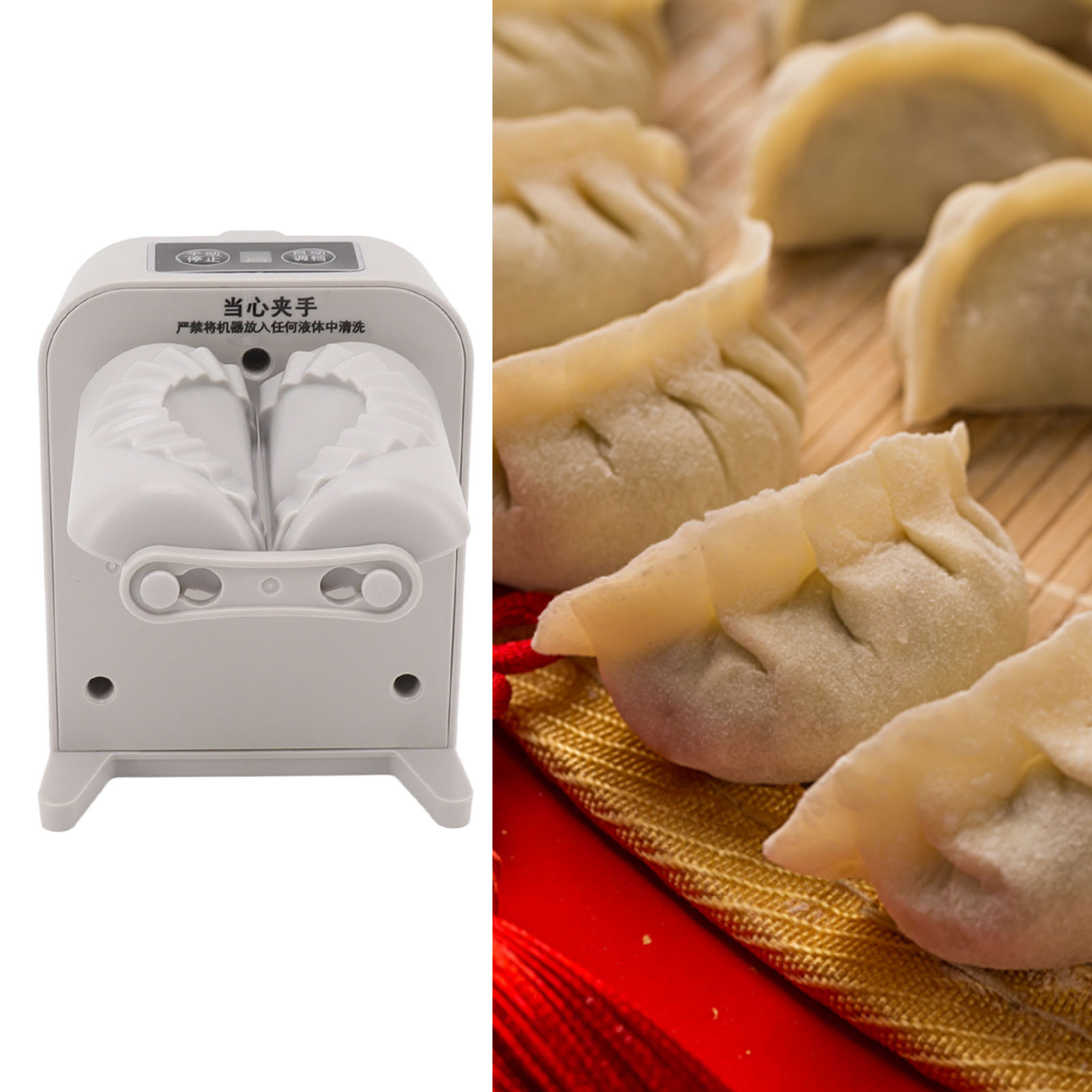 Elektrische Ravioli-maschine Für Ravioli-restaurants Und Dampfbrötchenläden Automatische Ravioli-beschichtungsmaschine, Die Die Handwerkliche Produktion Imitiert.