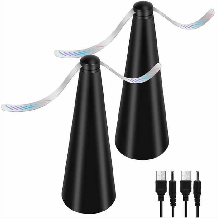 Fliegenabwehrventilator, 2er-packung, Chemikalienfreie Mückenabwehr