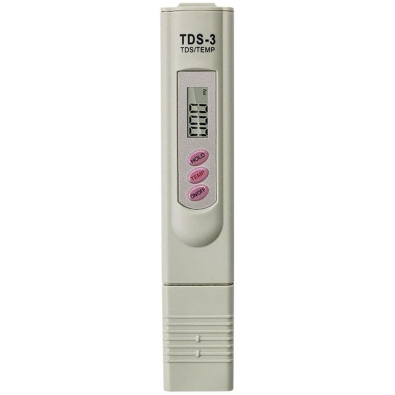 Tds-tester – Lcd-bildschirm – Messbereich 0–9999 Ppm – Auflösung 1 Ppm – Für Trinkwasser, Aquarium, Hydrokultur, Schwimmbad, Spa – 1 Stück