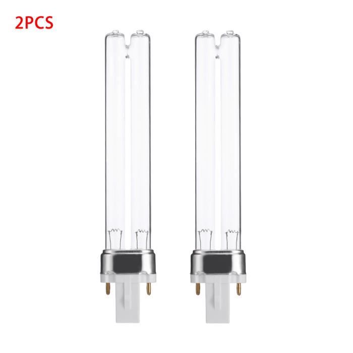 Uv-lampen – G23 – 9 W – 2 Stück