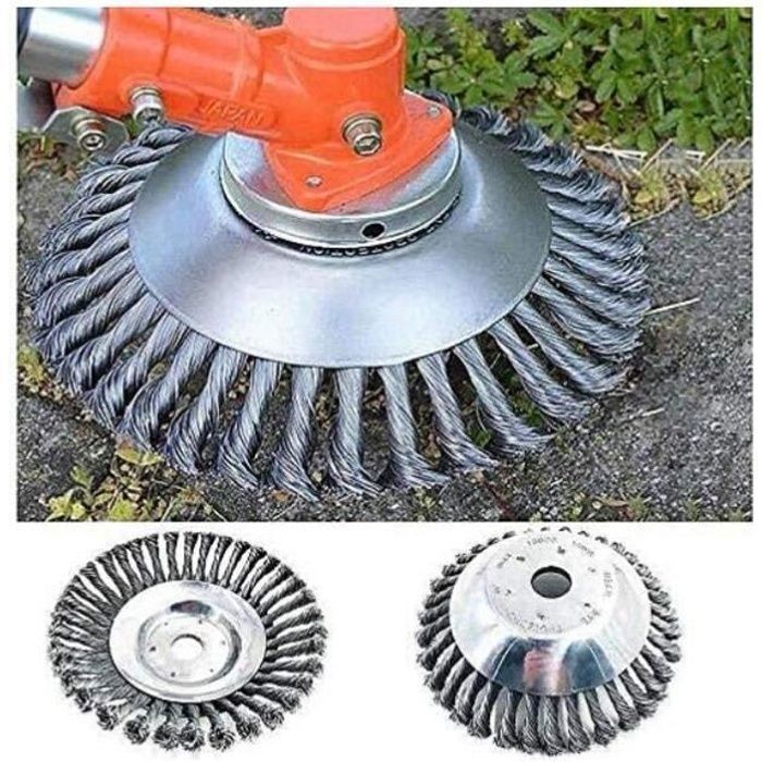 Rasenmäherbürste – Marsee – 200 X 25,4 Mm – Metall – Unkrautbekämpfung – 0,84 Kg