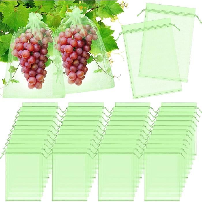 Schutzhüllen – 100er-packung – 40 X 30 Cm – Organza – Traubenschutz