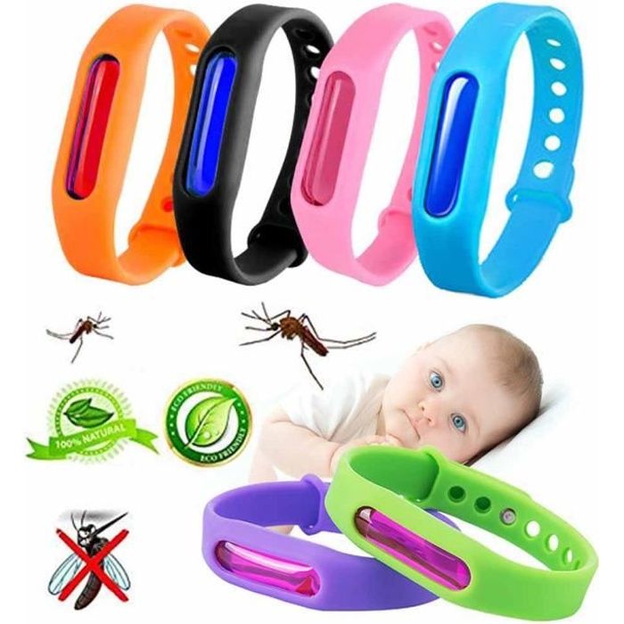 6-teiliges Mückenschutz-armbandset Für Kinder, Erwachsene Und Haustiere – Insektenschutz Für Reisen