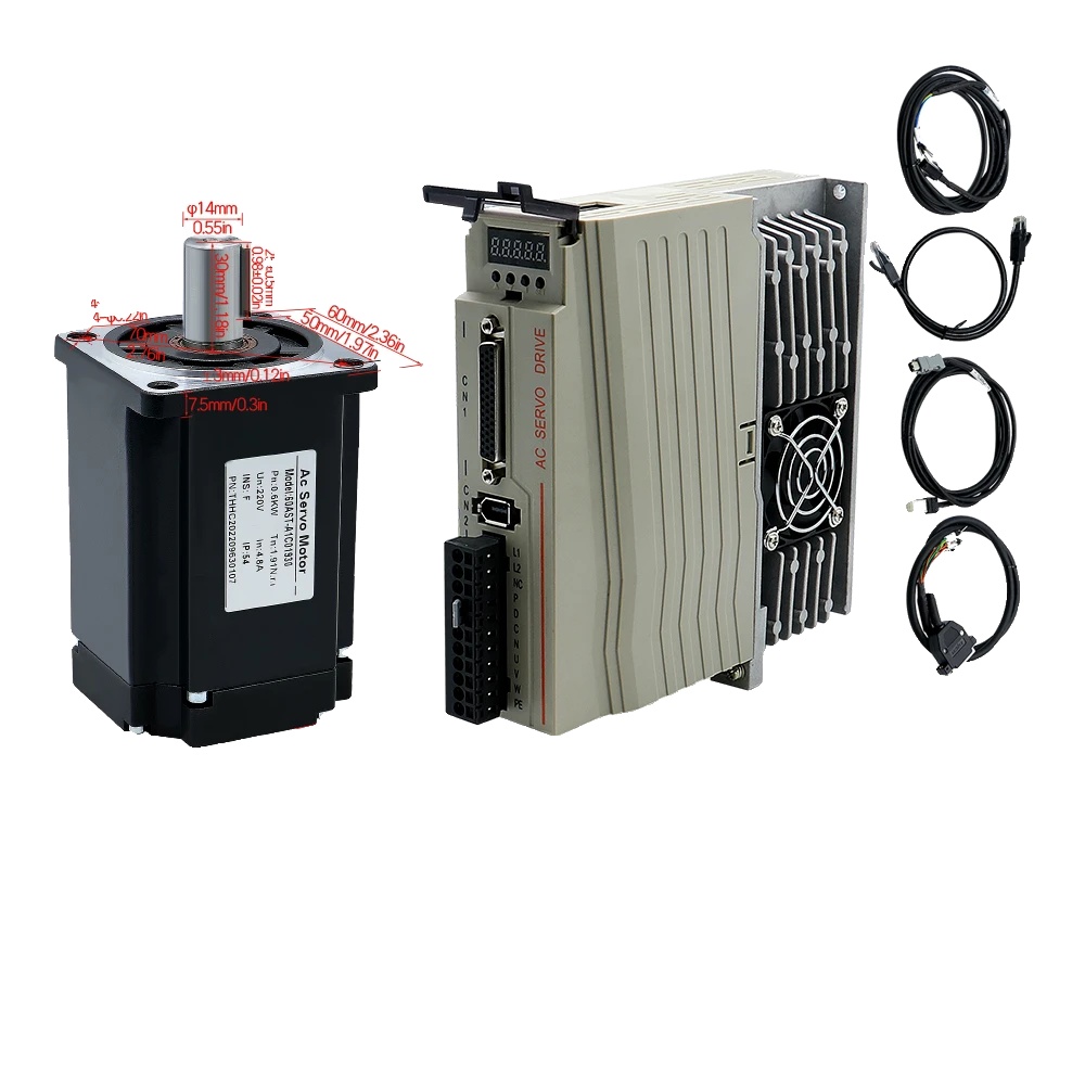 Servomotor, Hohes Drehmoment, Vielseitige Steuerungsmöglichkeiten, 600 W, 220 V