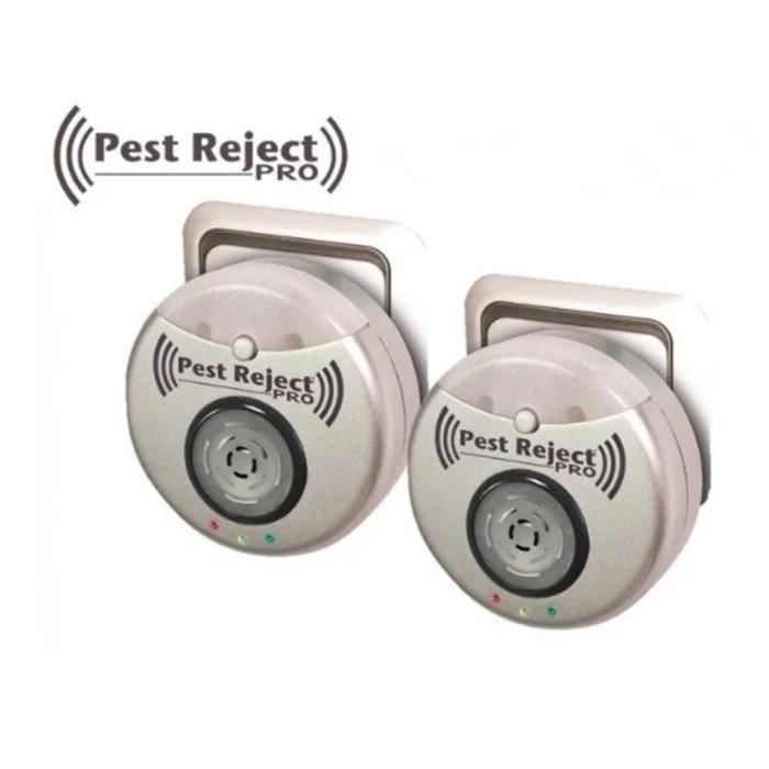 Pest Reject Pro 2er-pack – Nagetier- Und Insektenabwehr – Mit Elektromagnetischer Und Ultraschalltechnologie Zur Effektiven Schädlingsbekämpfung