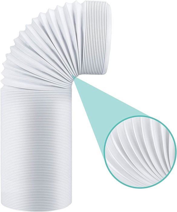 Ablaufschlauch – Agptek – 15 Cm – Flexibel – Pp – Ausziehbar Von 28–150 Cm – Linksgewinde