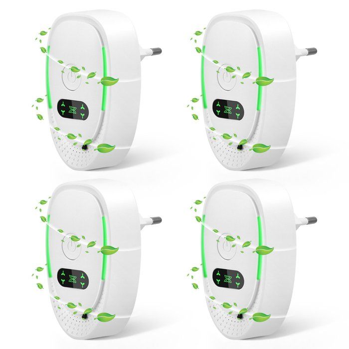 Luftreiniger - Ttlife - Mini-ionisator - 4er-pack - Tragbar 8,5 X 5 Cm - Bis Zu 60 M²