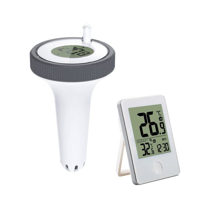 Aimoonsa Kabelloses, Schwimmendes Lcd-poolthermometer – 60 M Reichweite
