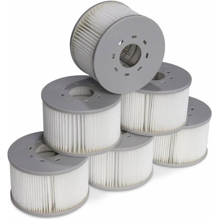 Filter Für Aufblasbare Whirlpools – Wasdk – Mspa V2 – 6er-pack Filterkartuschen – 106 Cm – 100 % Recycelbar