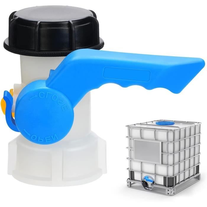 Ibc-tankadapter – Kunststoff – 1000 L – Universal – Hochpräzise – S60x6