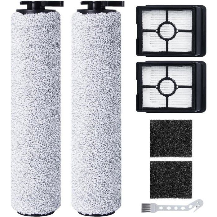 Ersatzbürstenwalze Und Hepa-filter Für Den Kabellosen Stielstaubsauger Bissell Crosswave Hf3 (3598n), 2 Walzen