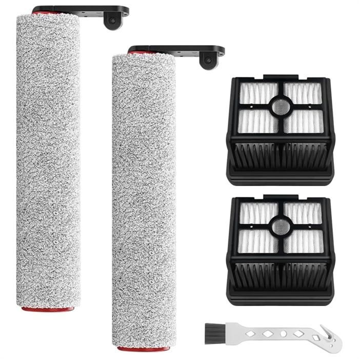 Staubsaugerzubehör – Sodial – Dreame H12 Pro – 2 Bürstenwalzen – 2 Hepa-filter – Einfache Reinigung