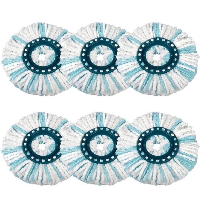 Ersatzköpfe Für Leifheit Clean Twist/clean Twist Disc Mop Ergo Scheibenmopp, Mikrofasermopp Für Alle Bodenarten