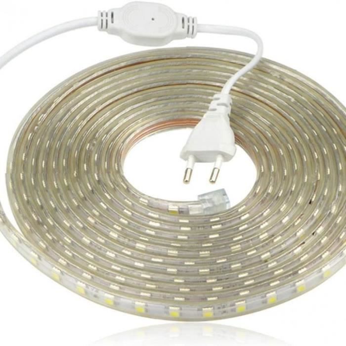 Led-streifen – Amoune – 20 M – Warmweiß – Ip65 – Wasserdicht – 220 V