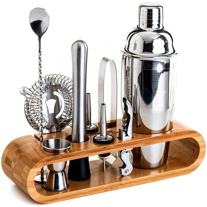 Barkeeper-werkzeugset – Tempsa – 10-teilig – Edelstahl – 750 Ml – Spülmaschinenfest