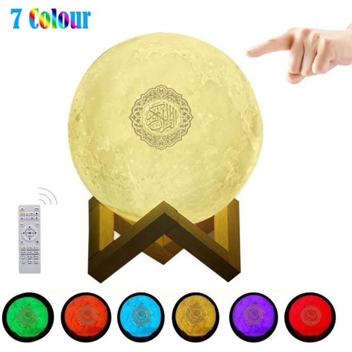 Bluetooth-lautsprecher Tragbare Islamische Led-lampe Mit Koran-touch-funktion