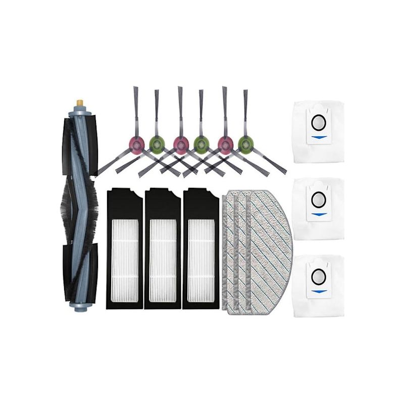 Zubehör Für Den Ecovacs X1 Plus Saugroboter – Startseite: Bürstenköpfe, Hepa-filter, Wischmopp, Staubbeutel