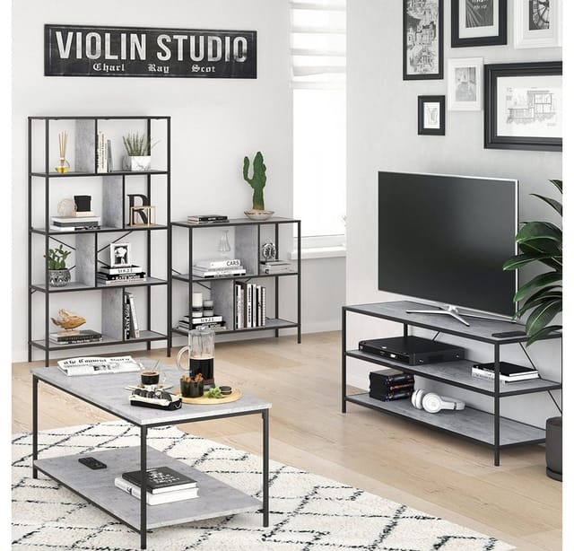 Raumteiler Fyrk, Beton, 80 x 146 cm, Vicco