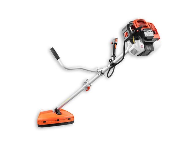 Benzin Motorsense - 2in1 Multitool Trimmer mit 62cc 3,5PS Leistung, 2-Takt - Profi-Tragegurt Rasentrimmer, Freischneider fs Faden - Easy Starter