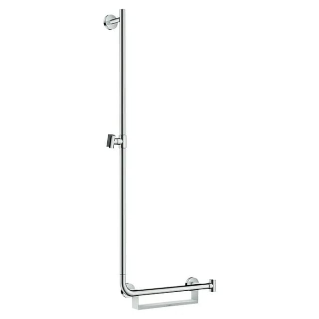 Hansgrohe - Unica Brausestange Comfort 110 cm links, weiß/ chrom,