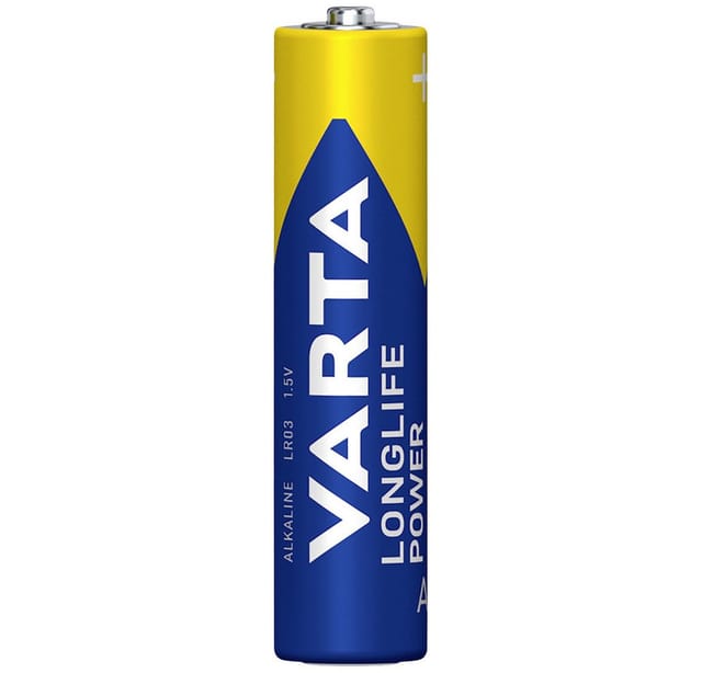 Varta - Longlife LR03 Micro (AAA)-Batterie Alkali-Mangan 1200 mAh 1.5 v 4 St.