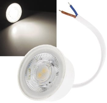 Chilitec - LED-Modul 'Piatto N5' neutralweiß 38°, 4200K, 230V, 5W, 400lm, 50x24mm