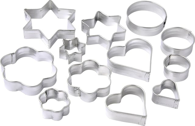 Ausstecher-Set 12-teilig Ausstechform Plätzchenform - Zenker