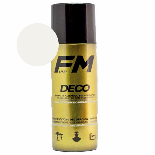 Weiße Sprühdose 400ml Reinweiß - ral 9010